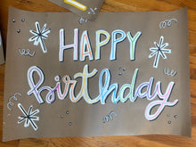 Load image into Gallery viewer, Happy Birthday Banner (Ready to Ship)
